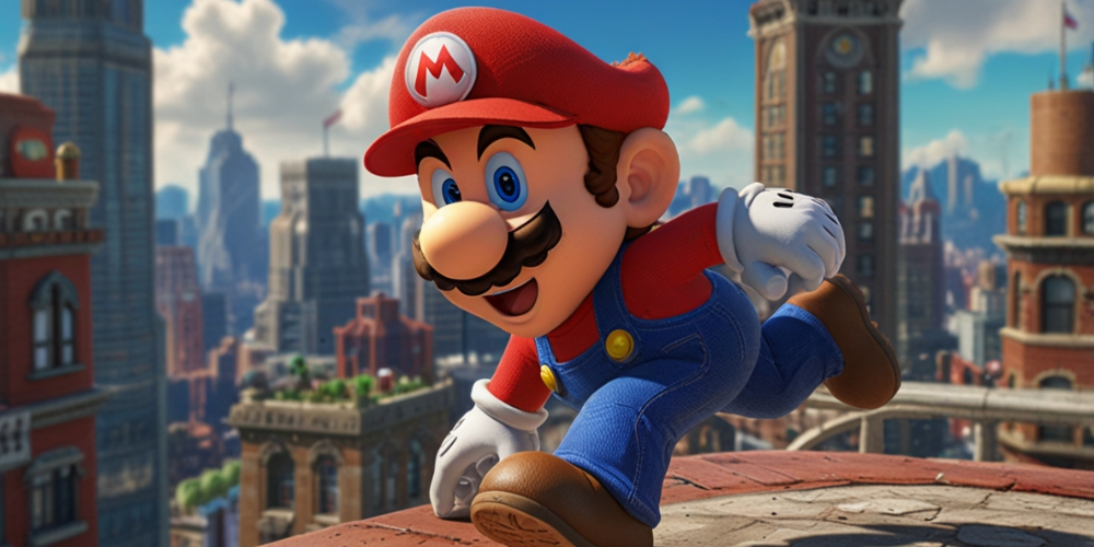 Super Mario Odyssey video game